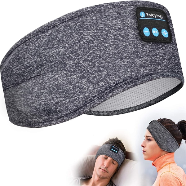 Trådlösa sovhörlurar, Bluetooth sportpannband för yoga, meditation, löpning grå Senaste produkterna gray