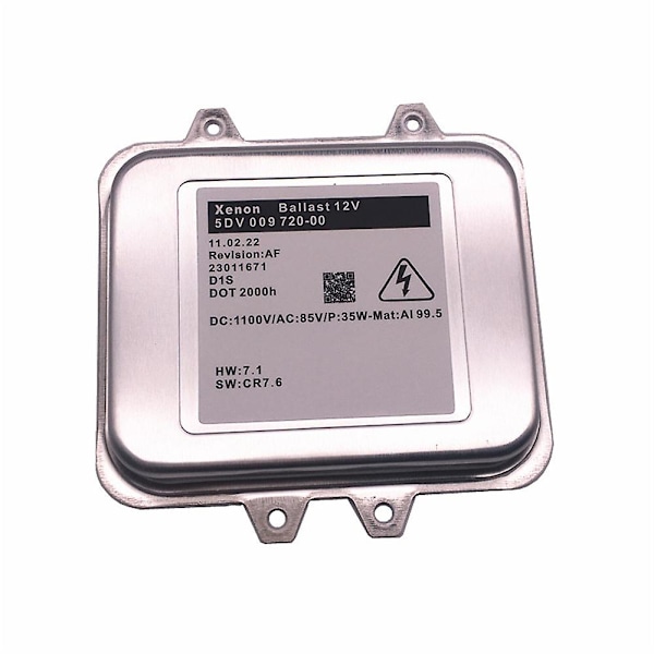 Xenon BALLAST-styreenhed til forlygte 5DV009720-00 5DV 009 720 00 1232335 til Opel Astra J Insignia Saab 9-5