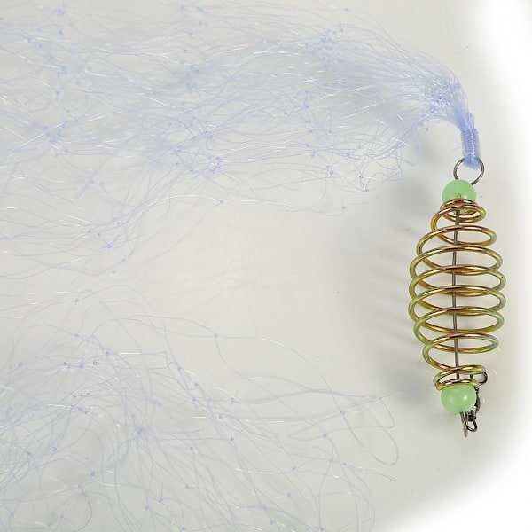 4 kpl kalaverkkoa Luminous Beads Swivel Connectorilla (7#)