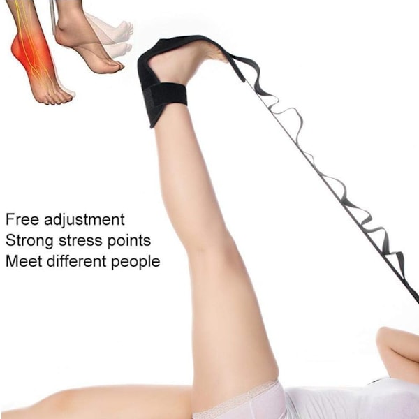 Yogastretchbälte, gymnastikband, yogarem, yogagymnastikrem, fitnessband