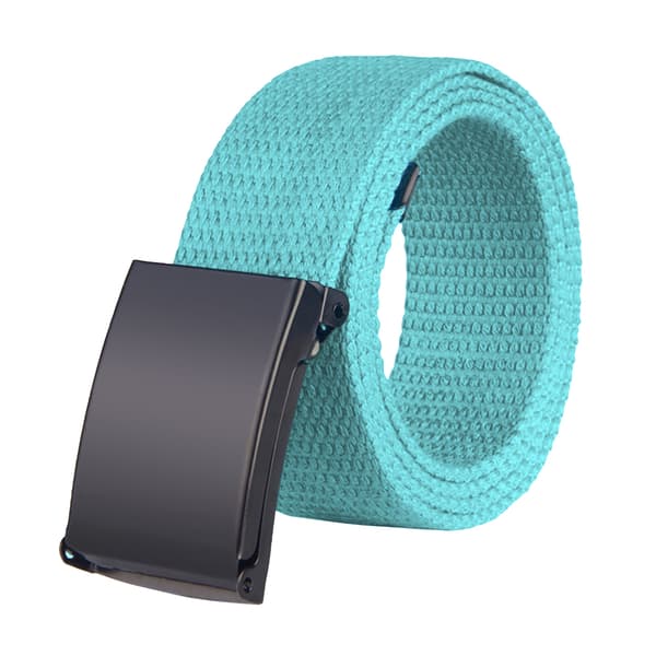 Bælte turkis canvas Turkos turquoise