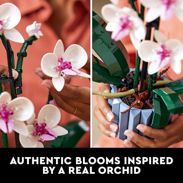 Ikoner Orchid 10311 konstgjord växt set, hem inredning julklapp b711 |  Fyndiq