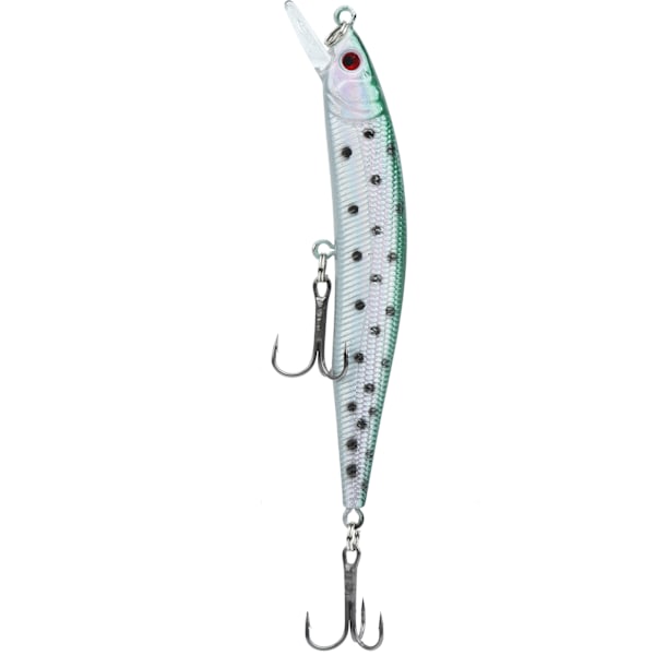 5 stk. Plastik Simuleret Minnow Long Shot Lure Bait med Treble Hook Fiskegrej 7#