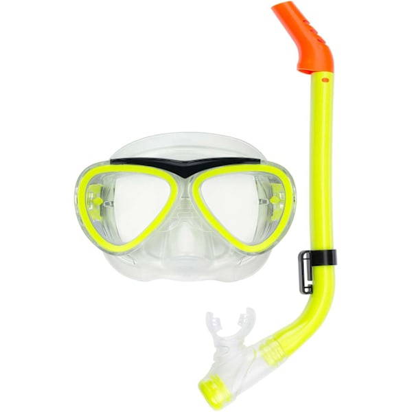 Snorkelisetti Juniori Keltainen 356