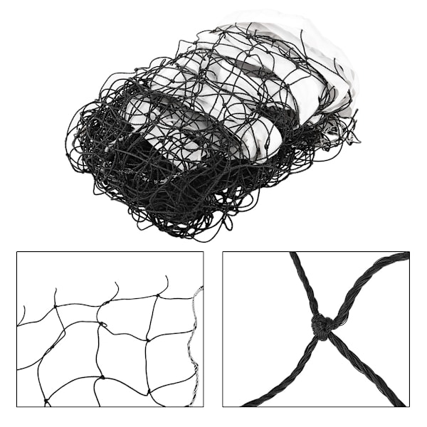 Standard Volleyballnet med Opbevaringspose til Strandspil Indendørs Match