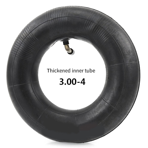 2-pack innerslangar med TR87-ventil för skottkärra, säckkärra, pirra 3.00-4, 260x85 svart