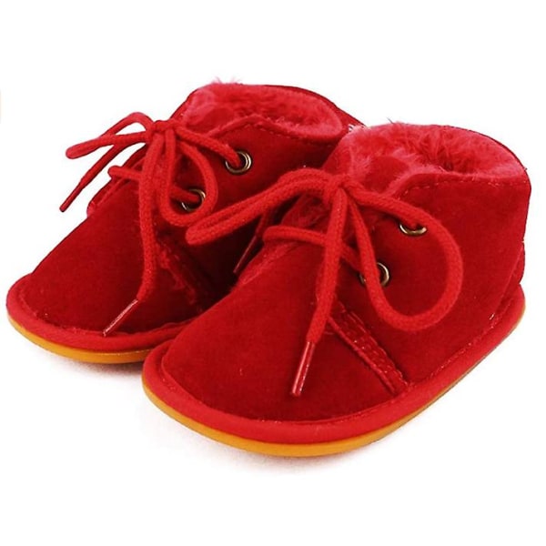 Vauvan kengät, kirkkaan punaiset, sisäpituus 13cm/93g-