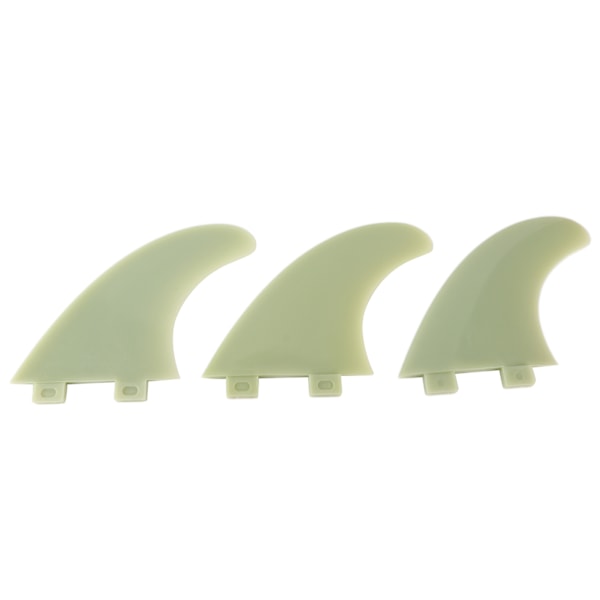 3st Surfboard Tail Fin Lättvikt Surf SUP Fins Set för Long Board Surfboard Tail