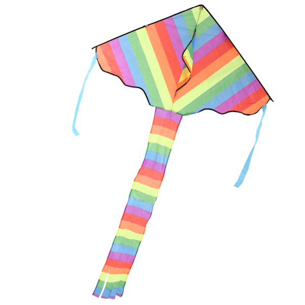 Utomhus High-Density FRP Rod Frame Rainbow x Long Tail Kite Underhållningstillbehör