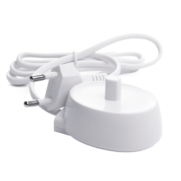 Lader for Oral B Elektrisk Tannbørste med Tannbørsteholder White Vit