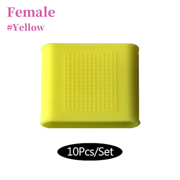 10 st / set Finger silikon för Skydd för fingerstöd kompression, finger för skydd för alla spo Light green 0.02