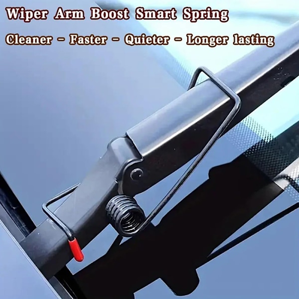 Nye Bil Vindrutetorker Booster Fjedre Universal Passende Vindrutetorker Arme Legering 1PCS