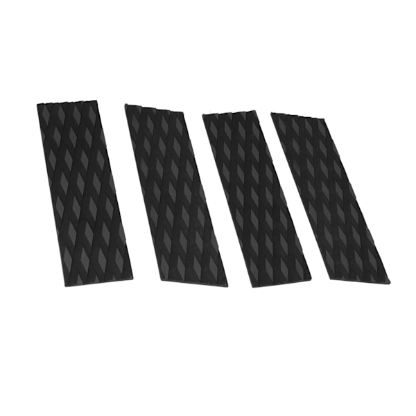 4 stk. EVA Surfboard Deck Traction Pads Skridsikre Surf Deck Grips Måtten til vandsport