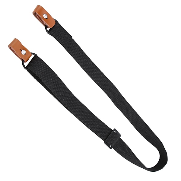 Utomhus Taktisk Justerbar 2 Punkt Jaktgevär Gun Sling Strap Rep Bälte Svart