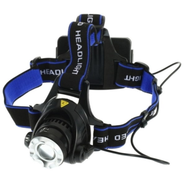 LED-huvudlampa / Pannlampa - 1800 LM gillas av andra black