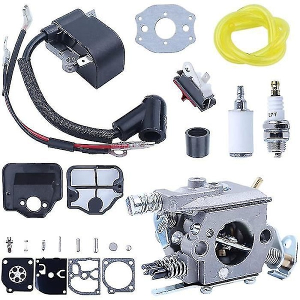 Adefol Kaasutin Sytytyspuola Husqvarna 36 41 136 137 141 142 Polttoaineletkulla Polttoainesuodatin Sarja(+c