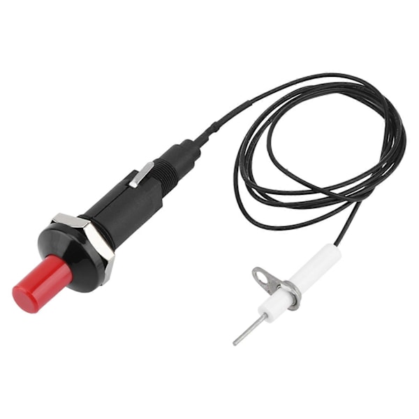 1 Ut av 2 Piezo-tenningssett for BBQ-grill, trykknapptenner for ildsted, komfyr, gass