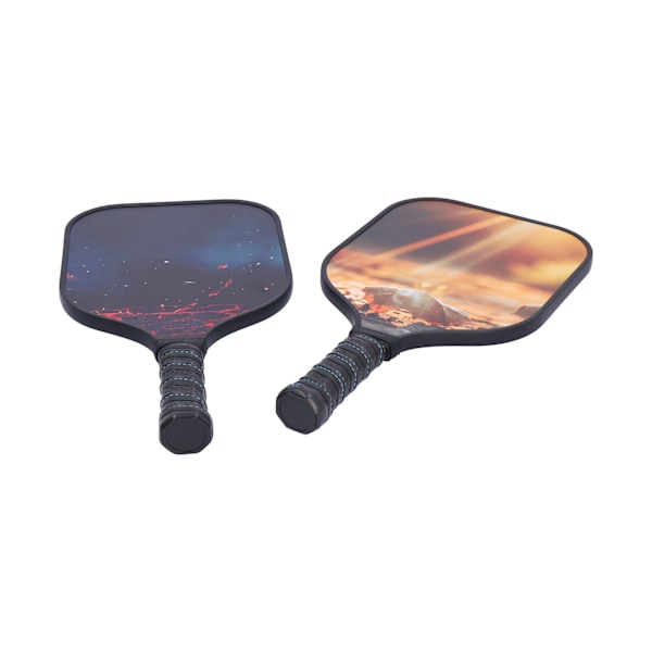 Utomhus Bärbar Sport Pickleball Paddel Bordtennisracket Glasfiber PP RacketLeaf