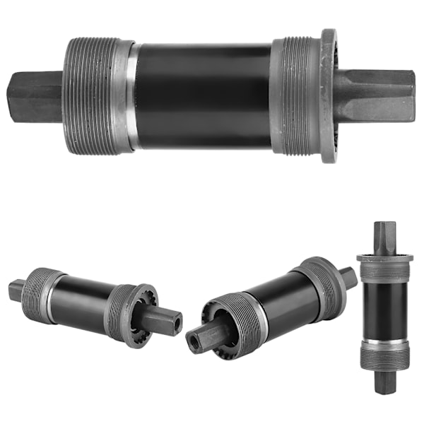 Cykelbundfæste Quare Hole Axis Cykeldele til firkantet konisk krankaksel (68x118mm)