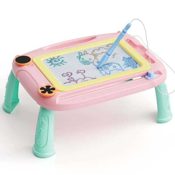Barndagspresent Söt magnetisk ritbräda Doodle Skiss Pad För Toddler Flickor/pojkar Gillade