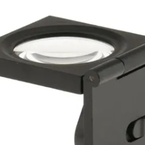 Højstyrke 10X Foldbar Lup med Skala, LED-Lys og Batteri for Forbedret Visningsoplevelse