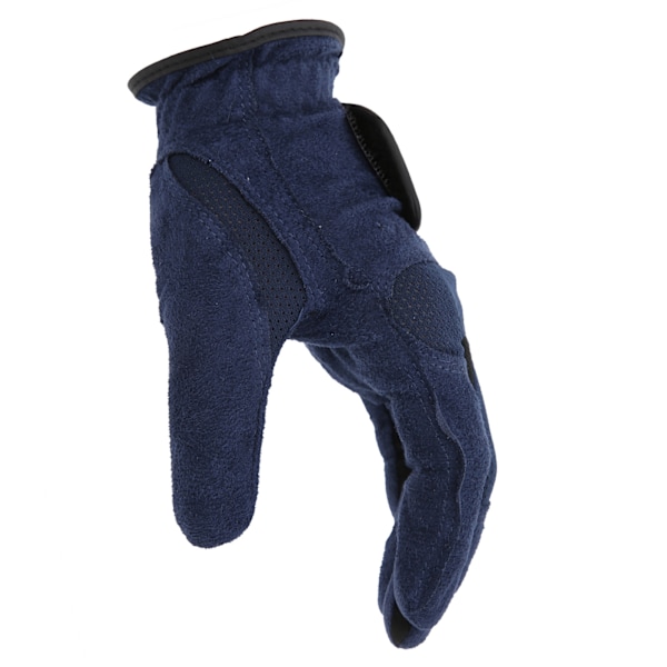 Golfhandskar för män Vänsterhands mikrofiber svettabsorberande Mjuka golfhandskar som andas Royal Blue26#