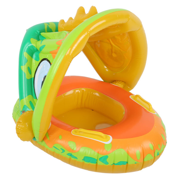 Baby Float Tube Ring PVC Uppblåsbar Småbarn Barn Simring Ringar med solskydd