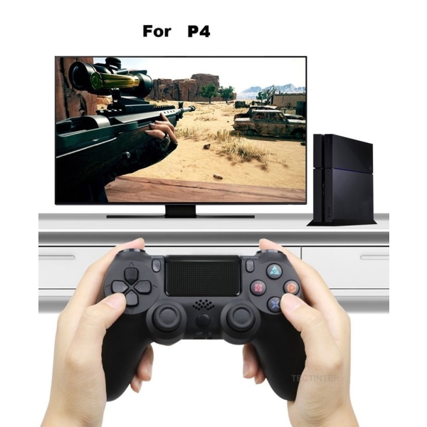 Trådlös Bluetooth Gamepad för PS4 rekommendera