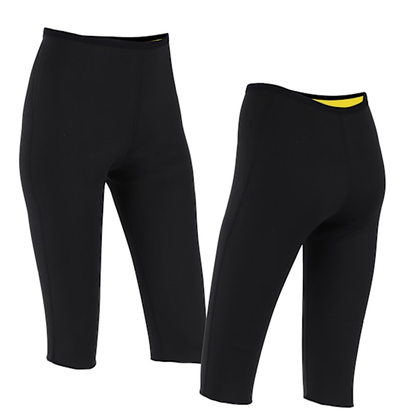 Träningsyogabyxor Neopren Postpartum Magkontroll Fitness Elastiska Leggings ByxorXXL