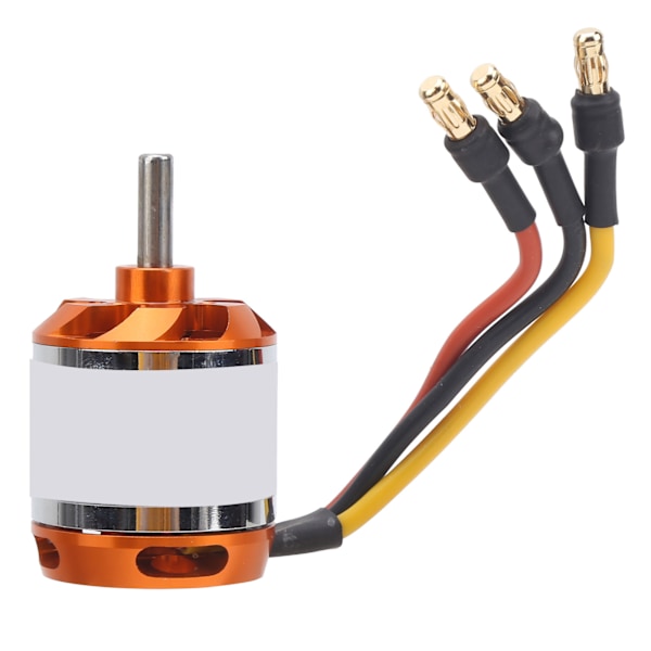 D2836 Børsteløs Motor med Adapter RC Motor Udskiftning til RC Fastvinge Fly (880KV)