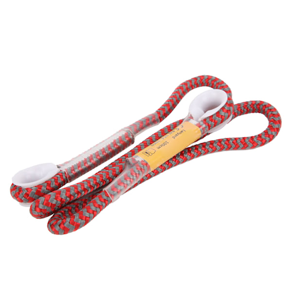 Professionel Klatrelanyard Beskyttende Eyetoeye Sling Loop Rappellingtov 100 cm (Rød 100 cm)