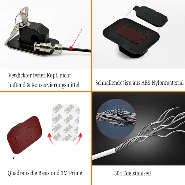 Barnsäkerhetslås för fönster, kylskåp, skåpdörrar, säkerhetslåsset, 4 stycken, vit säkerhet, låsbart självhäftande lås, öppningsbegränsare till