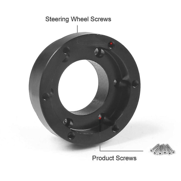 Til Logitech G29 G920 G923 13/14 tommer Racing rattadapterplade 70 mm CDQ