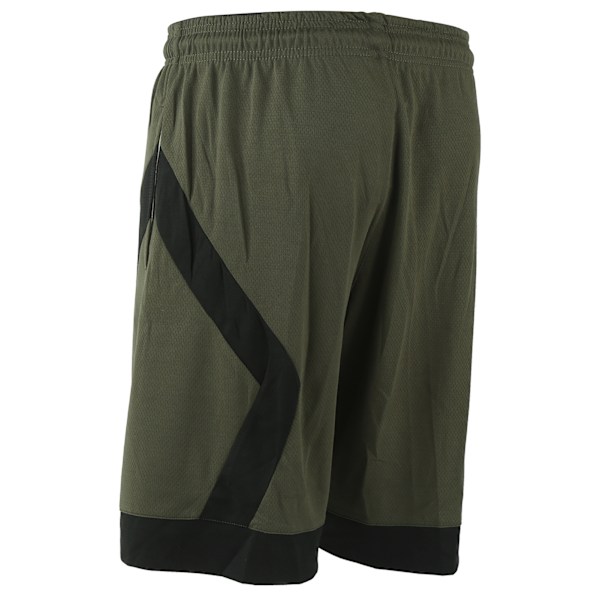 Man Sports Shorts Sommer Hurtigttørkende Trenings Shorts for Basketball/Løping Grønn XXL