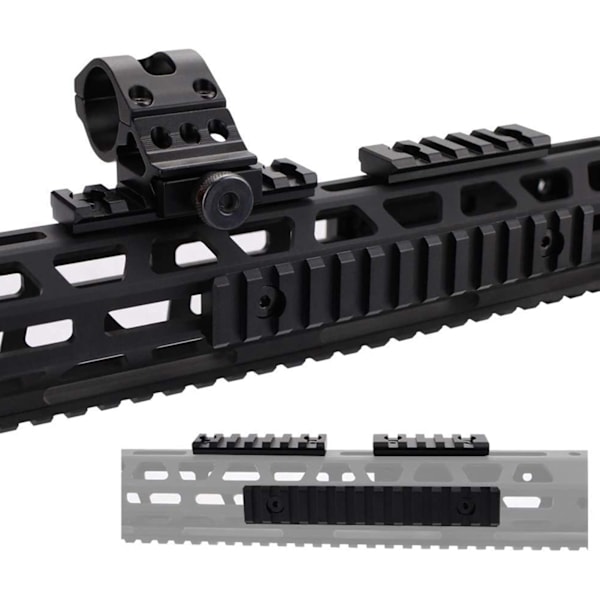 M Lok Picatinny Skinne 5 7 9 11 13 Slots Mlok Kikkertmontering Weaver Nylon Picatinny Sideskinner