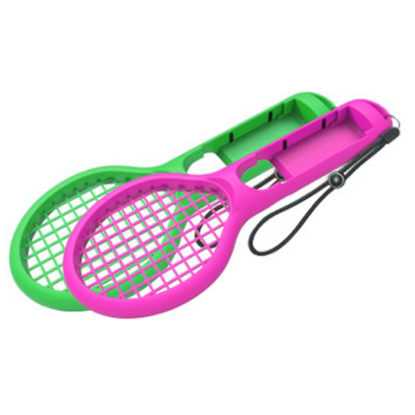 Tennis Racket for Tennis Aces Game Adventure Model for Game Console Accessories Green Pink