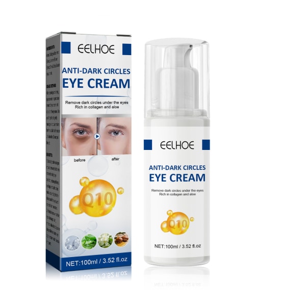 Kollagen øjencreme til mørke rande reducerer fine linjer under øjenposer, fugter, reparerer og fugter huden omkring øjnene-
