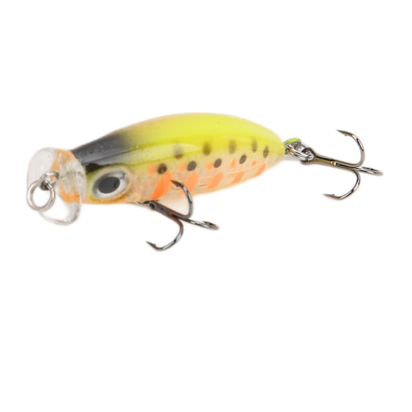 Mini-uistin Mini Crankbait uistin ahvenille, taimenelle, hauelle ja kuhalle 3#