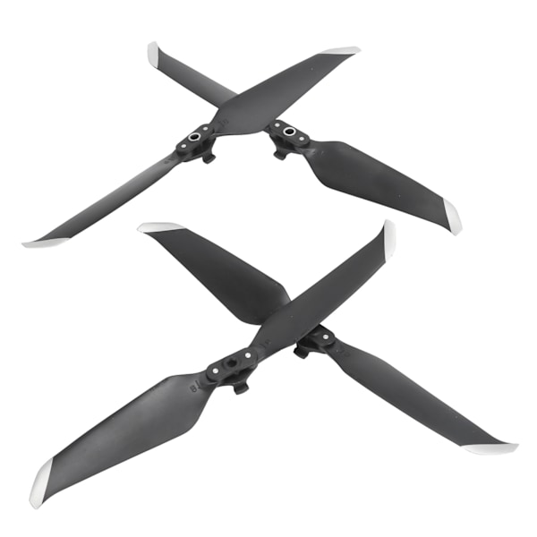 2 par RC Drone Lavstøy Propeller Rask Utgivelse Bladutskifting for Air 2S/Mavic Air 2 (Sølv)