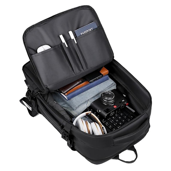 Kabinväska Ryggsäck för Flygresa Affärsmän Laptop Ryggsäck