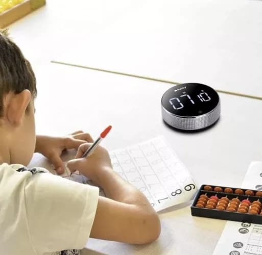 Digital Timer med Magnet & LCD-display - Kjøkkentimer 96