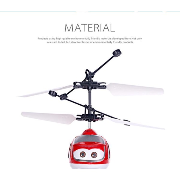 Mini RC Helikopter Drönare Med Waterdrop Control Modell Tecknad Gest Sensing Infraröd Plan Flygplan Leksaker För Barn