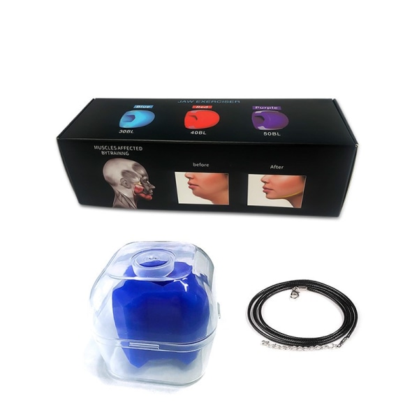 Latest products3-pack silikonkäktränare Jawline Sculptor Jawline Shaper Ball Lila