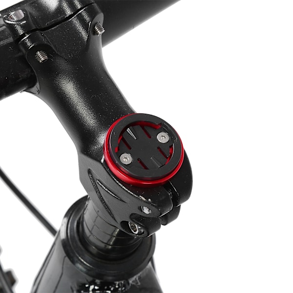 Sykkelstyre Topphette Datamaskin Stoppklokke Monteringsholder for Garmin/Bryton/Cateye (Rød)