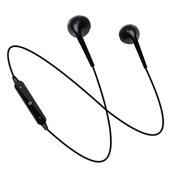 Trådløse Bluetooth-hovedtelefoner med mikrofon - Sort