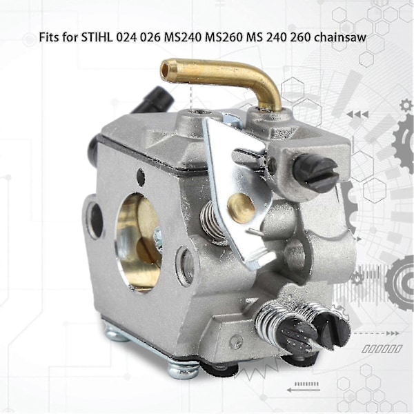 Forgasser for STIHL 024 026 MS240 MS260 MS 240 260 Motorsag WT194
