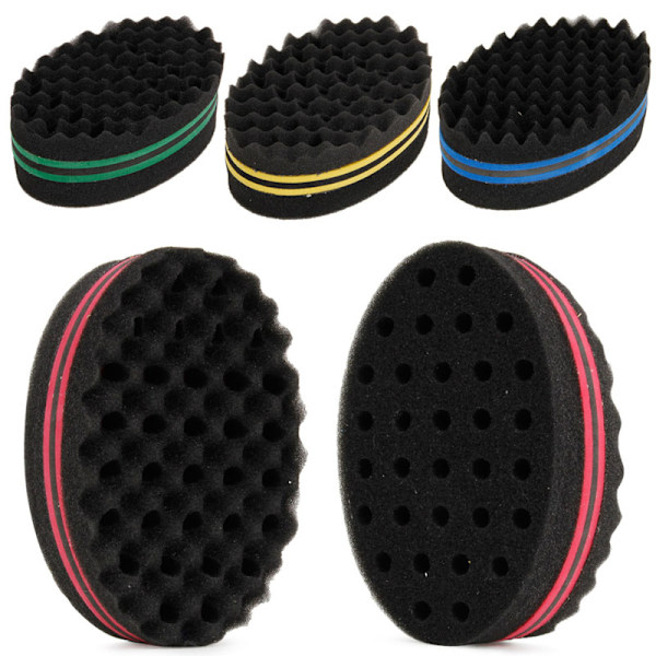 Black Man Hair Braider Twist Sponge Fir Afro Dreadlocks Curl Br Losowy kolor Losowy kolor one size
