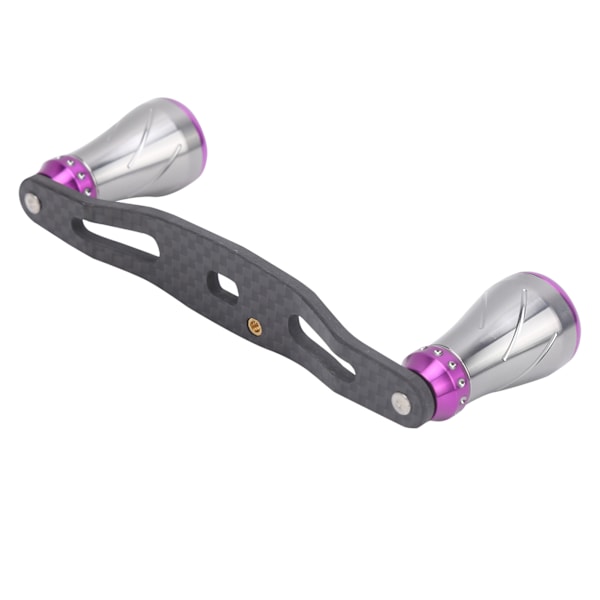 95MM Spinnehjul Rocking Handle Grip Venstre Højre Fiskehjuls Knappen Udskiftning Gun Purple