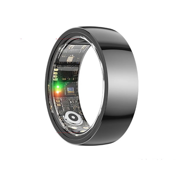 Smart Ring R1000 – Søvnmonitor, Bluetooth 5.0, Blodiltmåler Sort Svart 13
