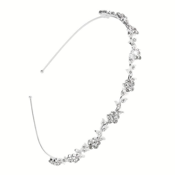 Hodebånd Bryllup Brud Hodebånd Sølv Hårtilbehør Hodebånd Bryllup Tiara